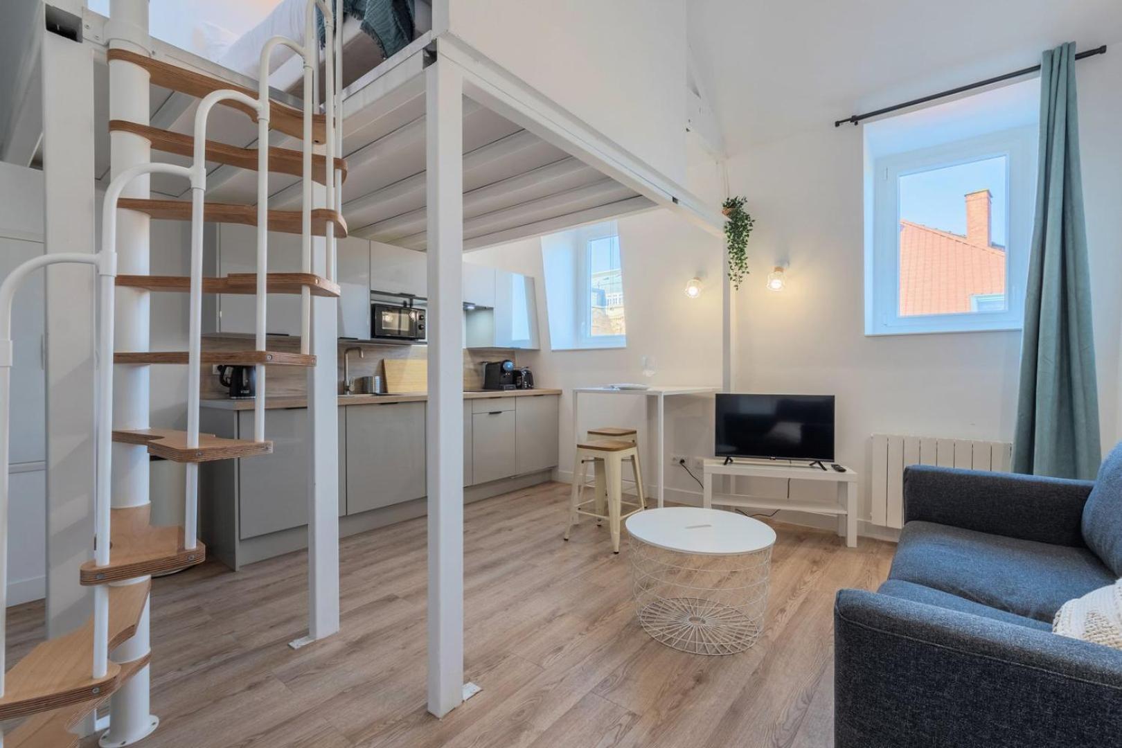 1 Bedroom Duplex Apartment, With Parking Tourcoing Extérieur photo
